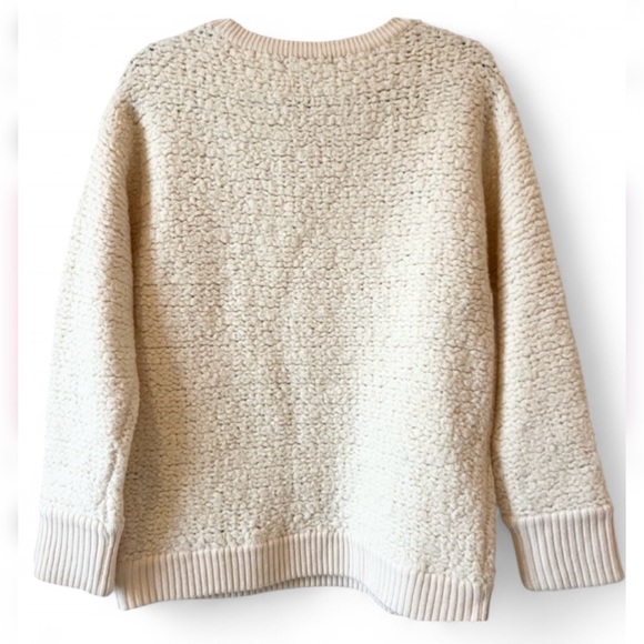 rag & bone Off-White Textured Knit Sweater - Picture 2 of 4